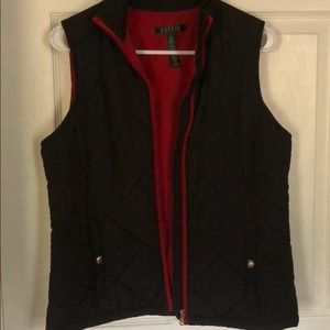 Ralph Lauren Black/Red Vest